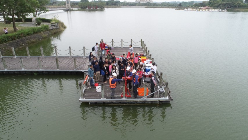 「底泥品質調查暨實務作業教育訓練研習會」- 採樣觀摩照片